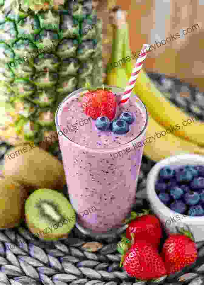 A Colourful And Refreshing Smoothie Made With Fresh Fruits And Vegetables Green Kitchen Smoothies: Healthy And Colourful Smoothies For Everyday