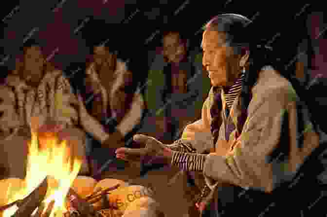 A Native American Elder Sharing A Legend Around A Campfire Weird Ghosts: True Tales Of The Eeriest Legends And Hair Raising Hauntings Across America