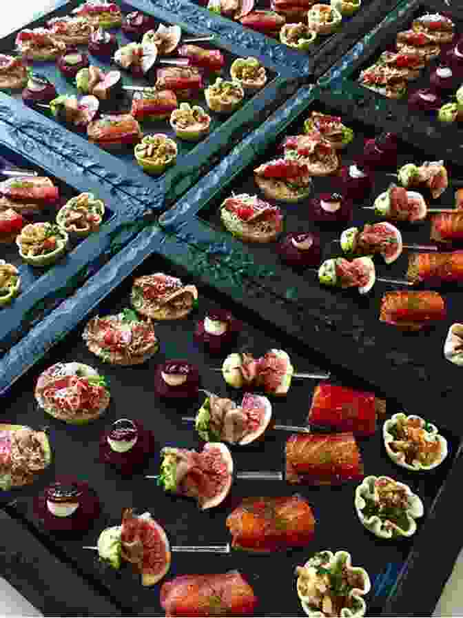 A Platter Of Assorted Canapes With Various Toppings, Including Goat Cheese And Fig, Smoked Salmon And Dill, And Caprese A Foodie S Guide To Yummy Appetizer Snack Recipes