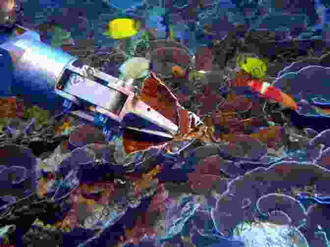 A Submersible Descends Towards A Vibrant Coral Reef, Its Robotic Arm Extended To Collect Samples. DK Readers L1: Submarines And Submersibles (DK Readers Level 1)