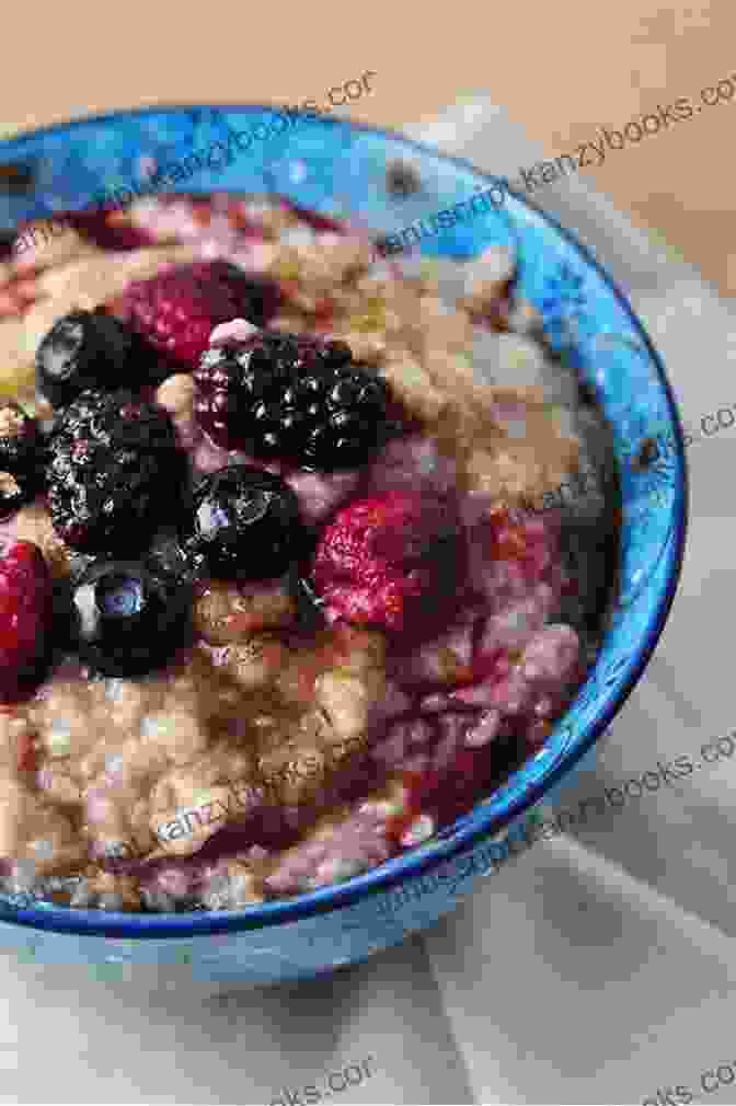 Fluffy Oatmeal With Berries And Nuts Healthy Cooking For One : Quick And Easy Healthy Recipes From Breakfast To Dessert For Just You