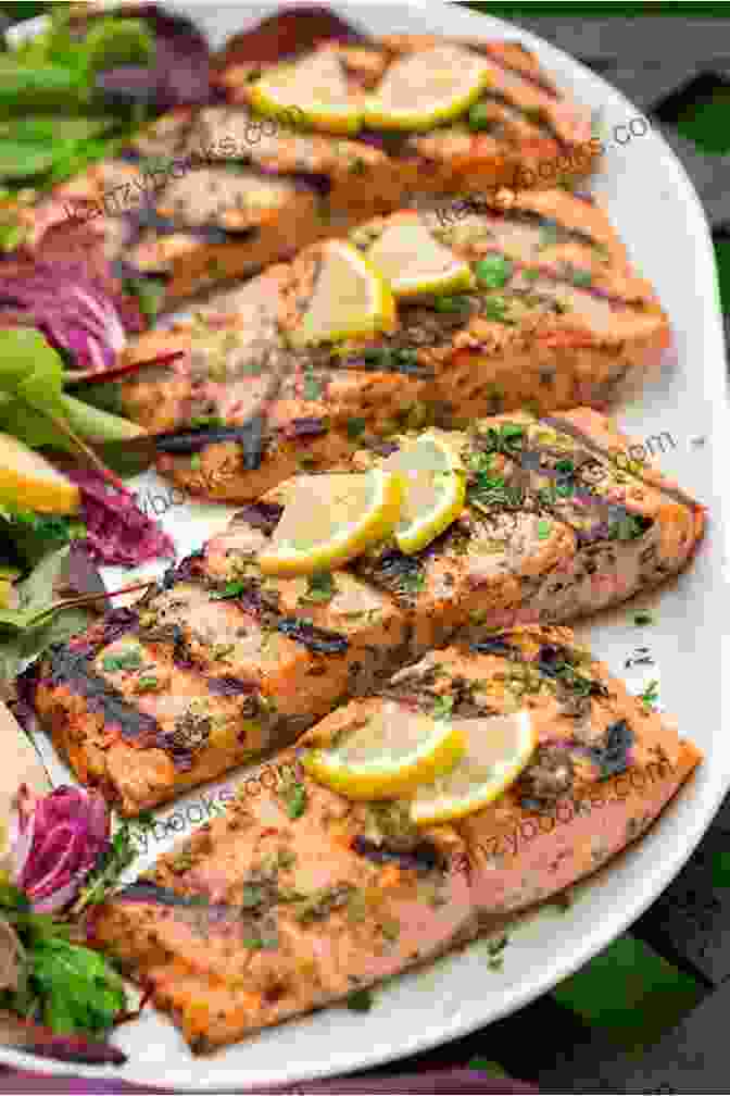 Grilled Salmon With Lemon And Herbs Pescatarian Cookbook For Beginners: Mouth Watering Easy And Healthy Pescatarian Recipes To Delight The Senses And Nourish Your Body