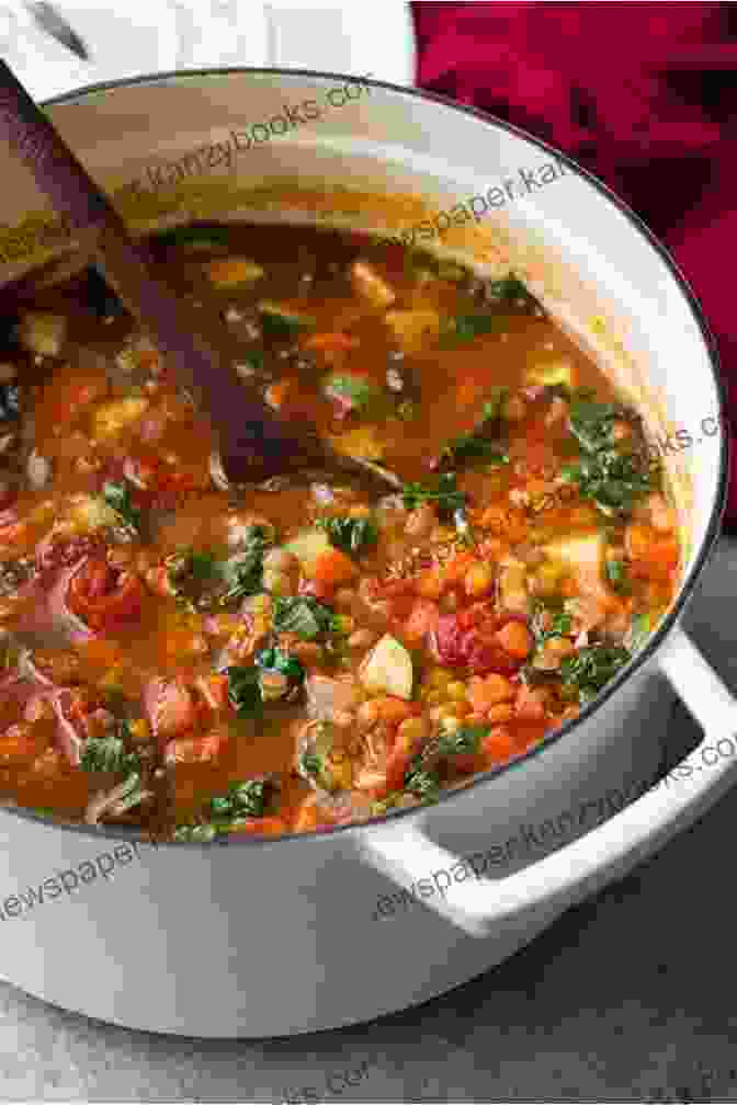 Lentil Soup With Vegetables Healthy Cooking For One : Quick And Easy Healthy Recipes From Breakfast To Dessert For Just You