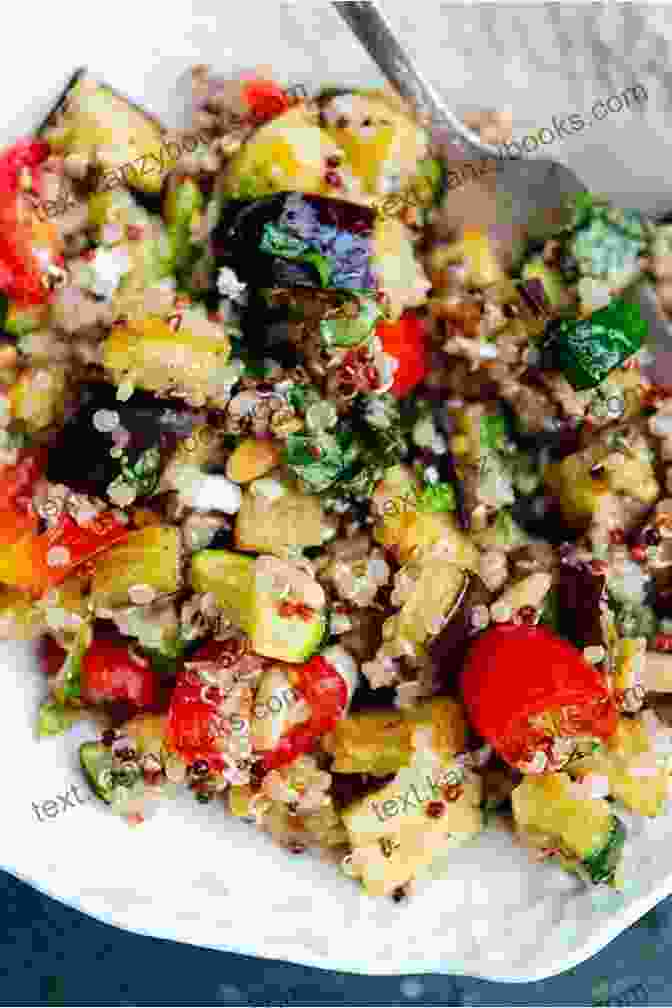 Quinoa Salad With Roasted Vegetables Plant Based Meal Prep: 100+ Healthy Plant Based Recipes To Cleanse Your Body With A 30 Day Plant Based Diet Meal Plan To Save Time