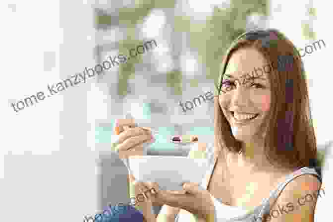 Woman Smiling And Holding A Healthy Meal Essential Oils: How To Burn Fat And Lose Weight Quickly: (Essential Oils Aromatherapy Essential Oils For Beginners Supplements Vitamins Herbal Medications)